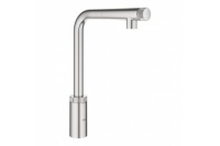 Смеситель Grohe Minta Smart Control высокий излив суперсталь
