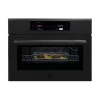 Духовой шкаф Electrolux KVLAE2ST ProAssist CombiQuick 900 с функцией СВЧ матовый черный