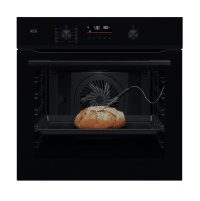 Духовой шкаф AEG NBA 5P531AB с функцией пара SteamBake 5000 черный