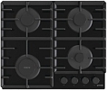 Поверхность газовая Gorenje GT642SYB закаленное стекло черный
