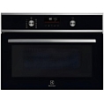 Духовой шкаф Electrolux EVL 6E49X CombiQuick 600 с функцией СВЧ черный