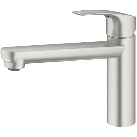 Смеситель Grohe Via средний излив суперсталь