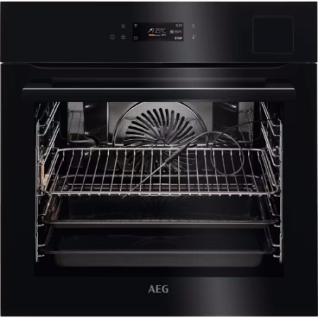Духовой шкаф AEG BSE 798380B Serie 9000 SteamPro черный