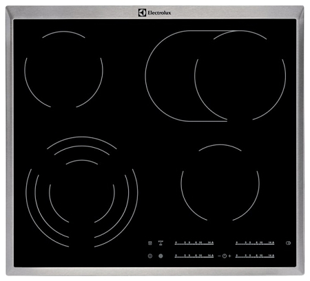 Поверхность электрическая Electrolux EHF 46547XK черный стеклокерамика