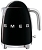 Чайник Smeg KLF03BLEU 1.7 л нерж. сталь черный
