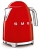 Чайник Smeg KLF03BLEU 1.7 л нерж. сталь черный