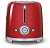 Тостер Smeg TSF01RDEU красный