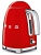 Чайник Smeg KLF03BLEU 1.7 л нерж. сталь черный