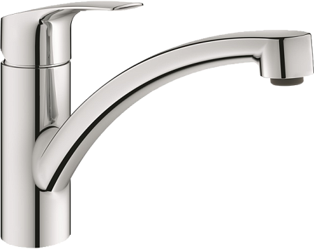 Смеситель Grohe Via низкий излив хром