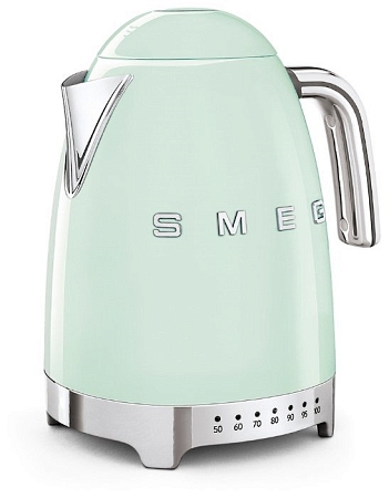 Чайник Smeg KLF04PGEU 1.7л пастельный зеленый